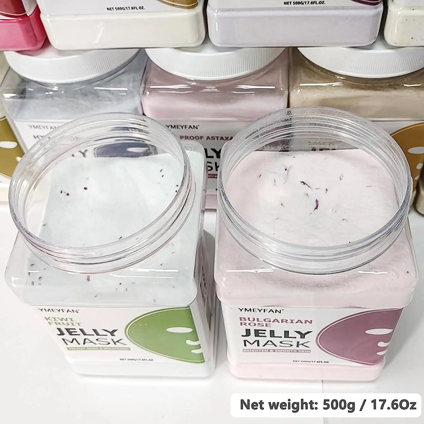 15/10/5PCS Jelly Face Mask Powder for Facials