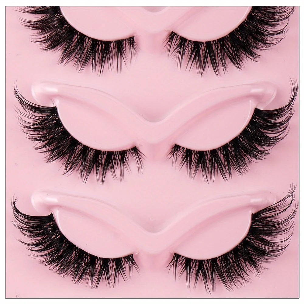 3Boxes(15Pairs) Cat Eye Lashes