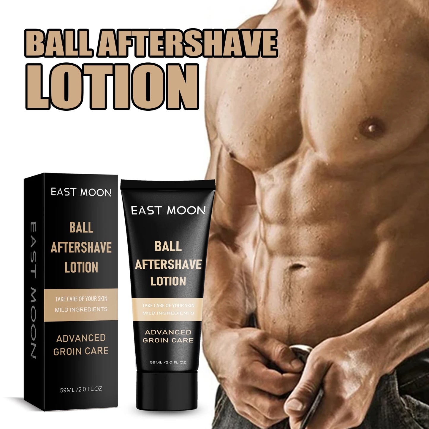 Men's Care Cream Relieve Body Dryness and Redness