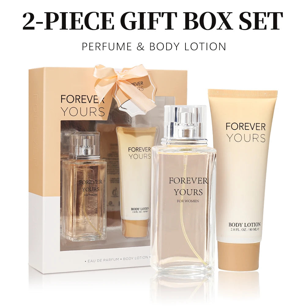 Women's Fragrance Sets Eau de Parfum Spray and Body Lotion Gift Set