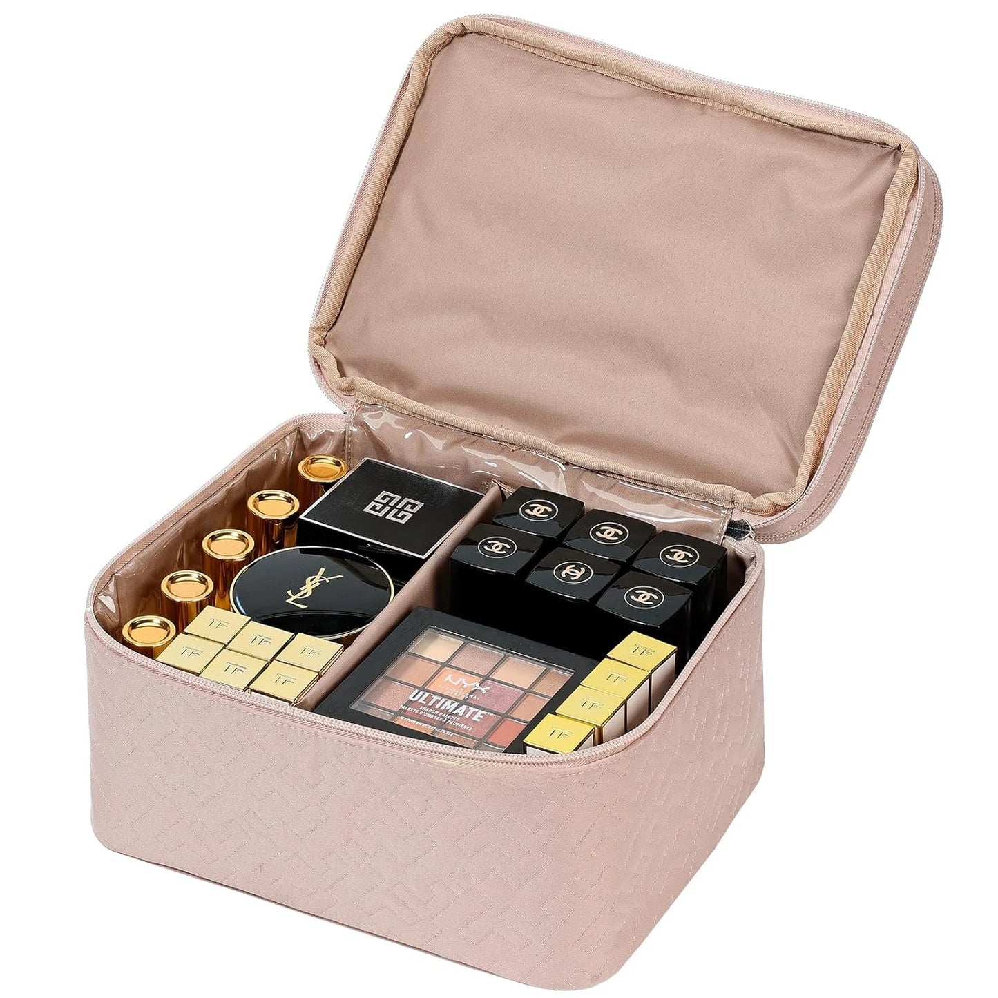 Travel Makeup Bag Women, Cosmetic Case,