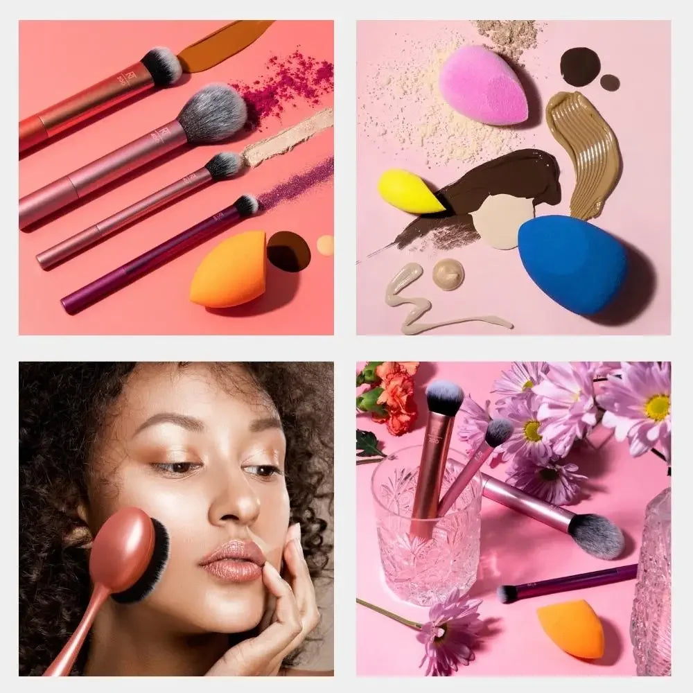 Real Techniques Makeup Brush Set For Face And Eyes