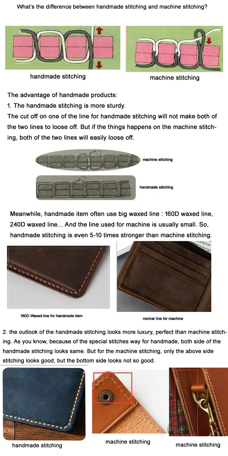 Vintage Crazy Horse Genuine Leather Wallet For Men