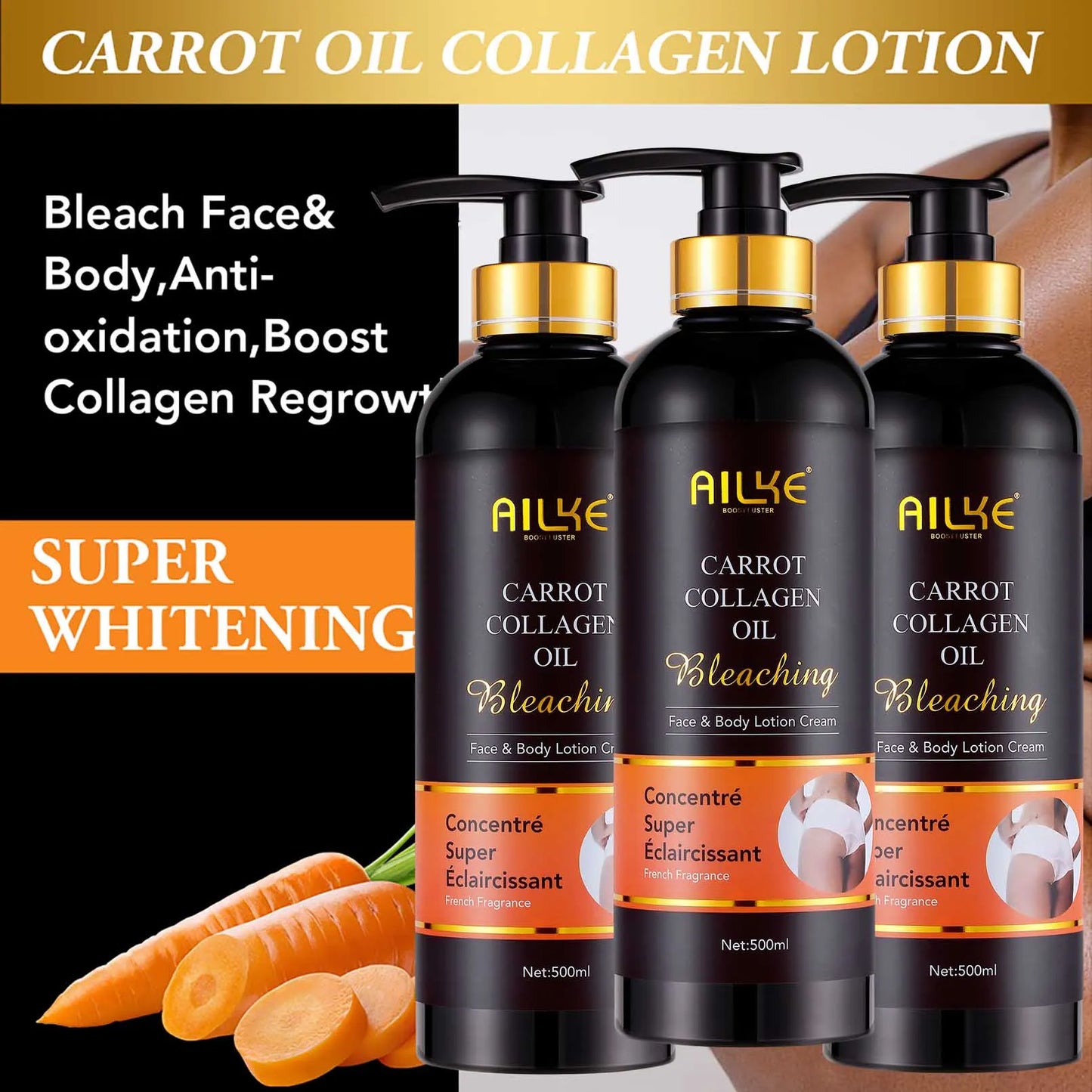 AILKE Collagen 5-in-1 Skin Care Set, Restore Skin Elasticity,
