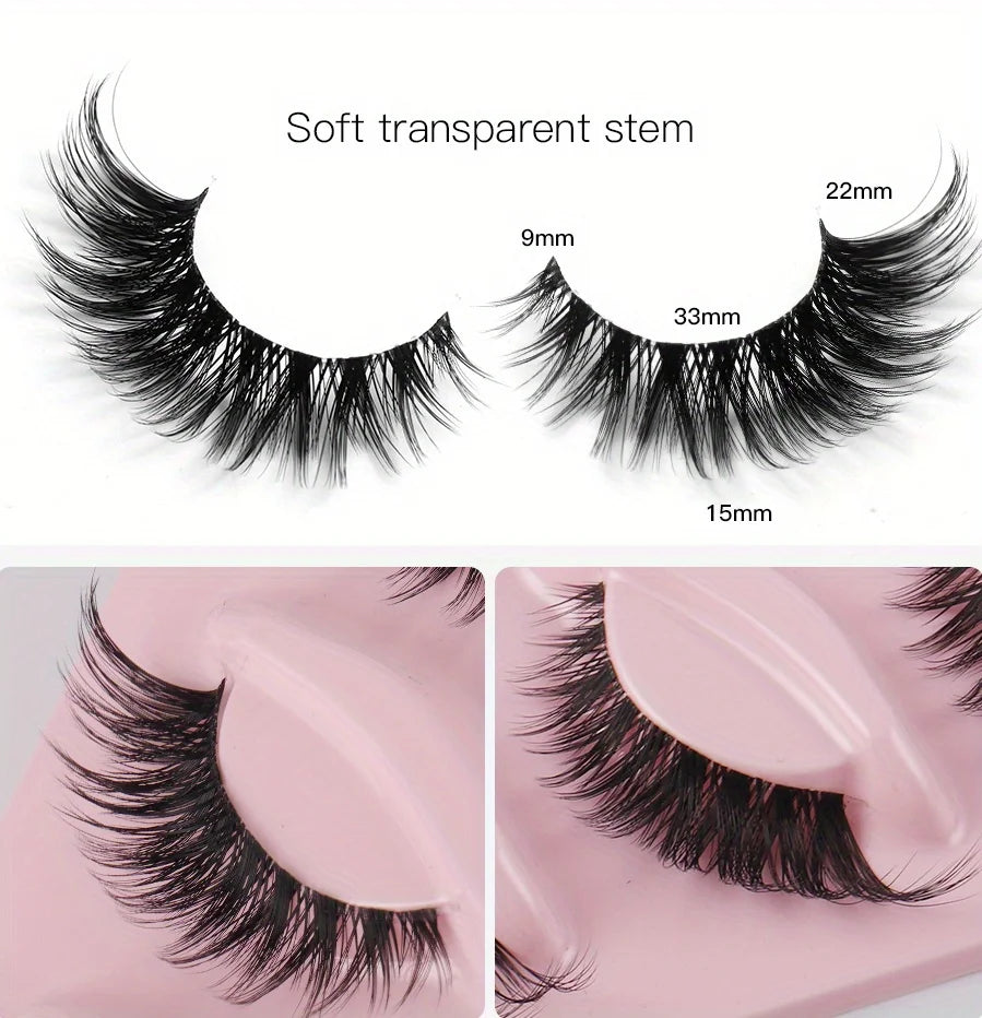 3Boxes(15Pairs) Cat Eye Lashes