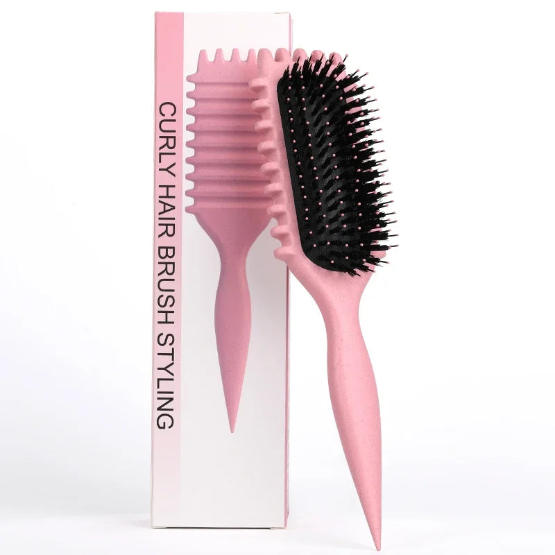 Salon Styling Curly Hair Styling Brush Curl Hair Brush