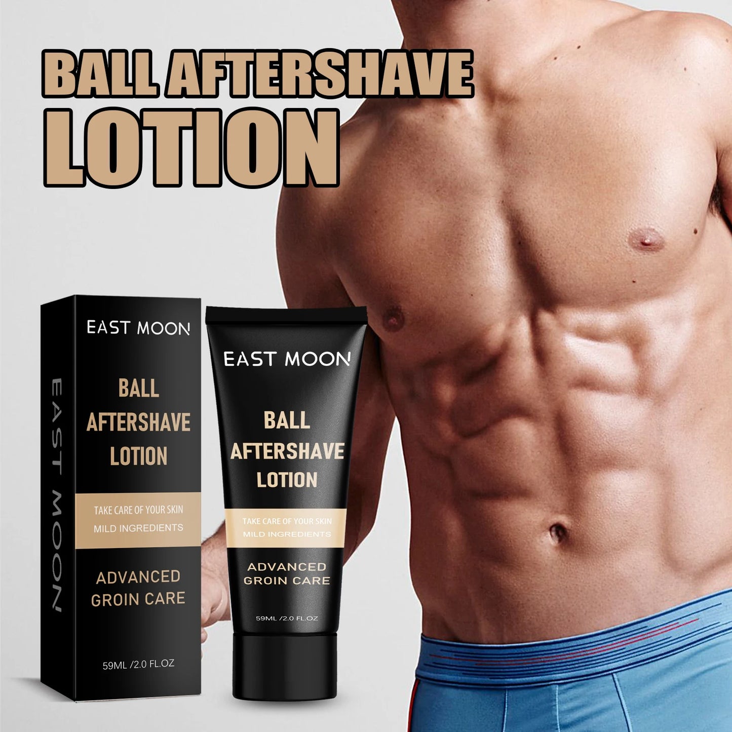 Men's Care Cream Relieve Body Dryness and Redness