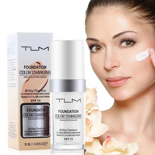 3Pc TLM Foundation Magic Color Changing Foundation