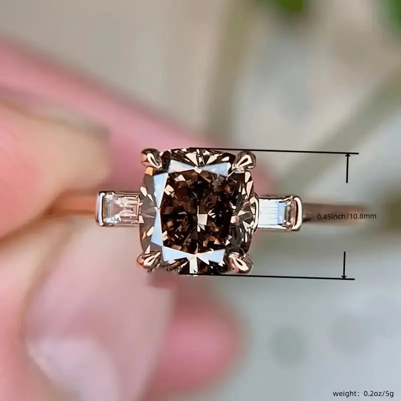 Resplendent Waterish Zirconia Cocktail Ring