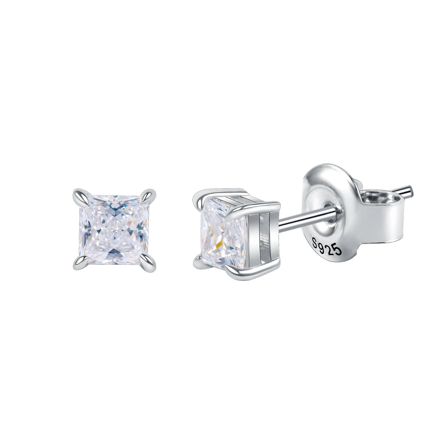GEM'S BALLET 0.4 - 3.0CT D Color Classic Claw Prong Princess Cut