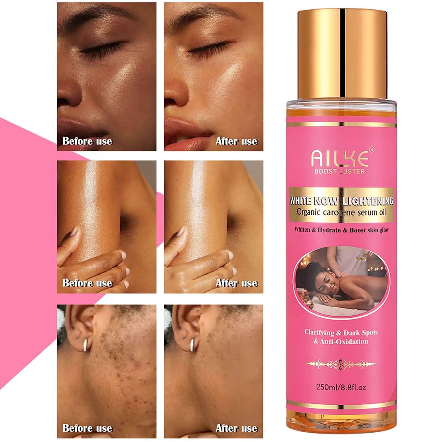 Natural Skin Cleansing Set, Cleanses Darkness, Stains, Moisturizes,