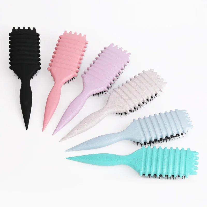 Salon Styling Curly Hair Styling Brush Curl Hair Brush