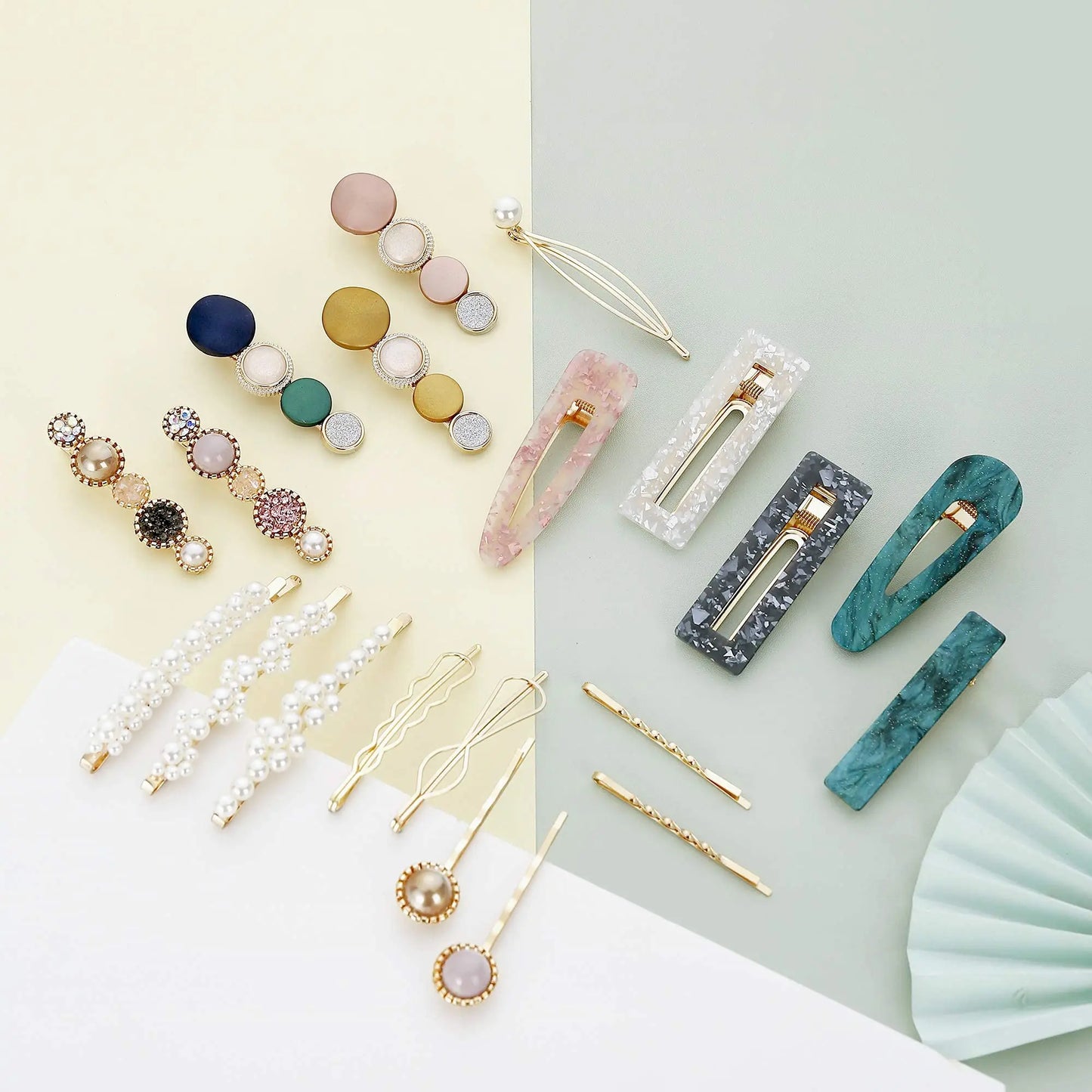 20pcs Fashion Hair Clips Set