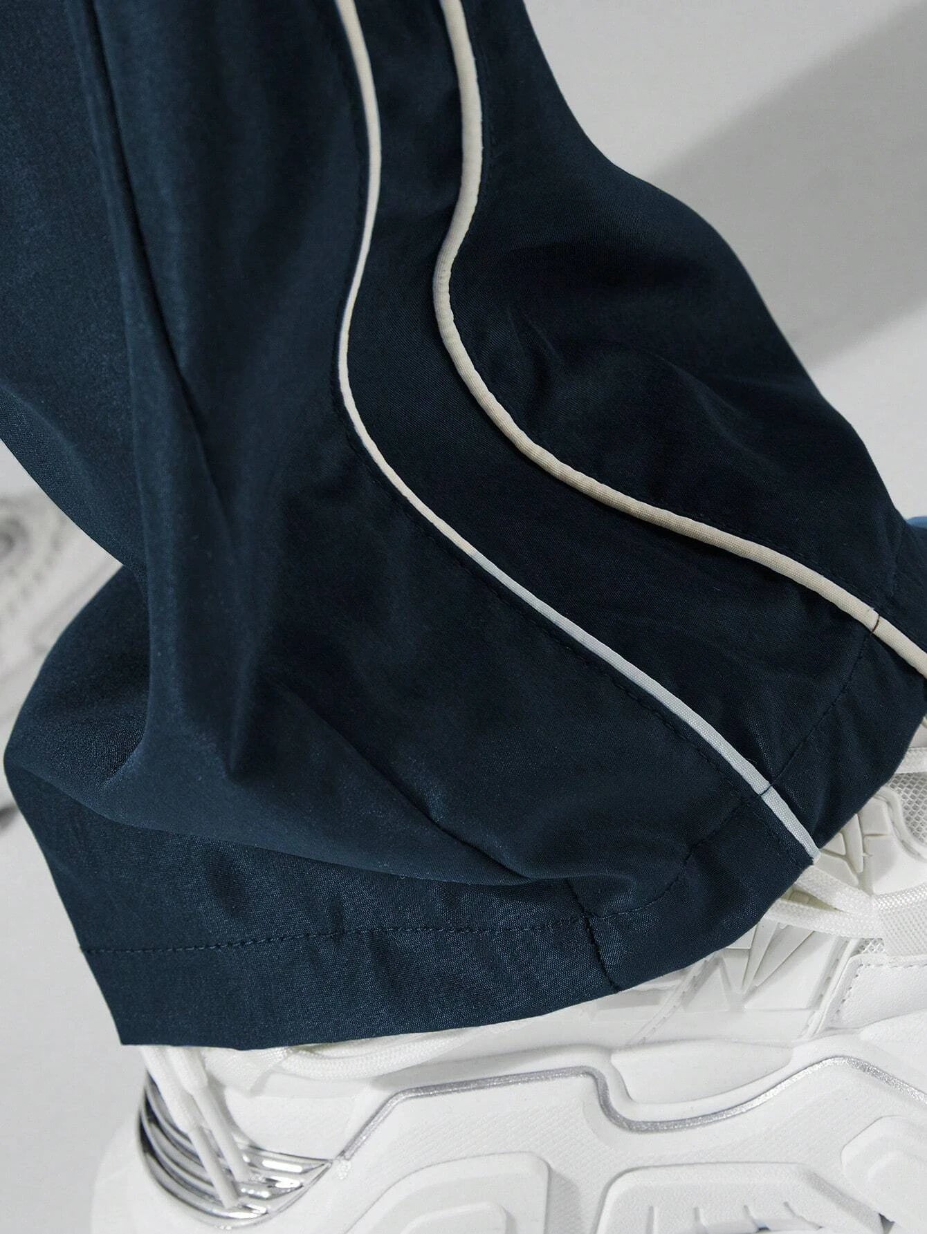 Men's Striped Casual Pants With Pockets For Everyday Wear