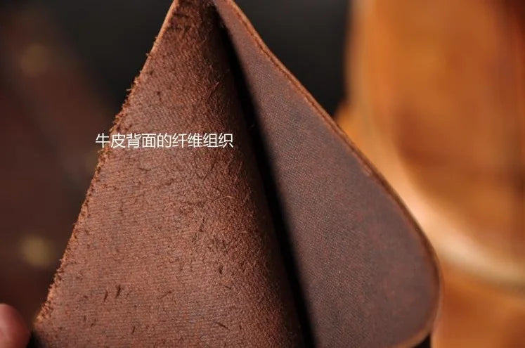 Vintage Crazy Horse Genuine Leather Wallet For Men