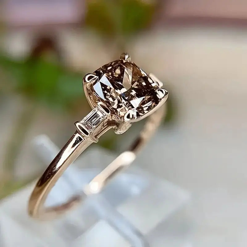 Resplendent Waterish Zirconia Cocktail Ring