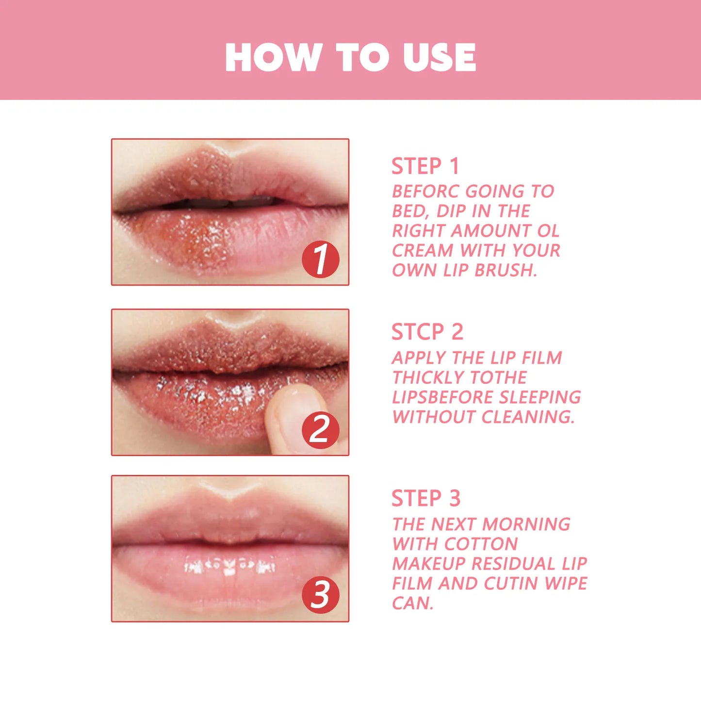 Pink Lips Scrub Exfoliator Dead Skin Removal
