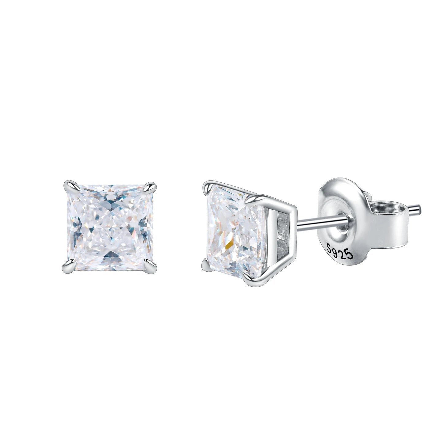 GEM'S BALLET 0.4 - 3.0CT D Color Classic Claw Prong Princess Cut