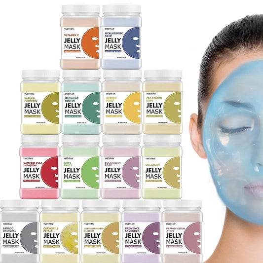 15/10/5PCS Jelly Face Mask Powder for Facials