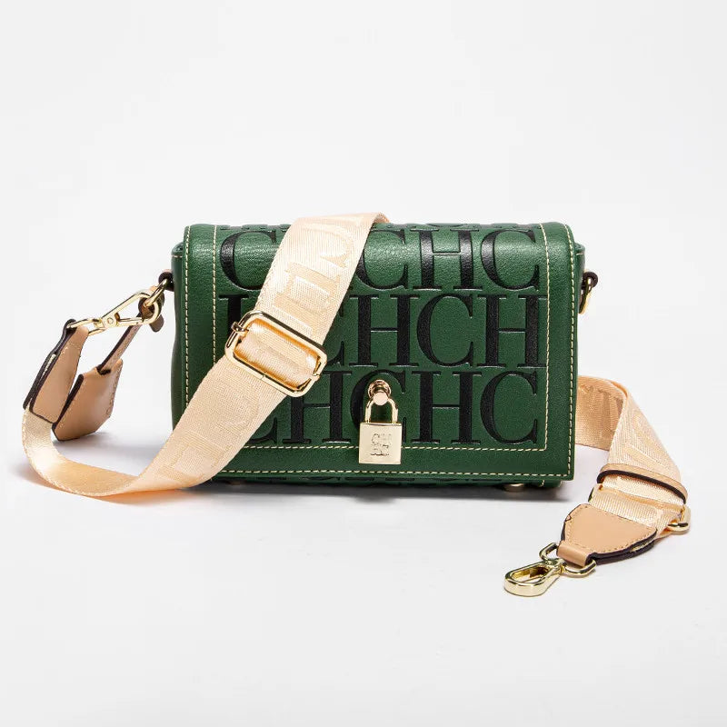CH Fashion Design 2024 New Solid Colour Printed Head Bag