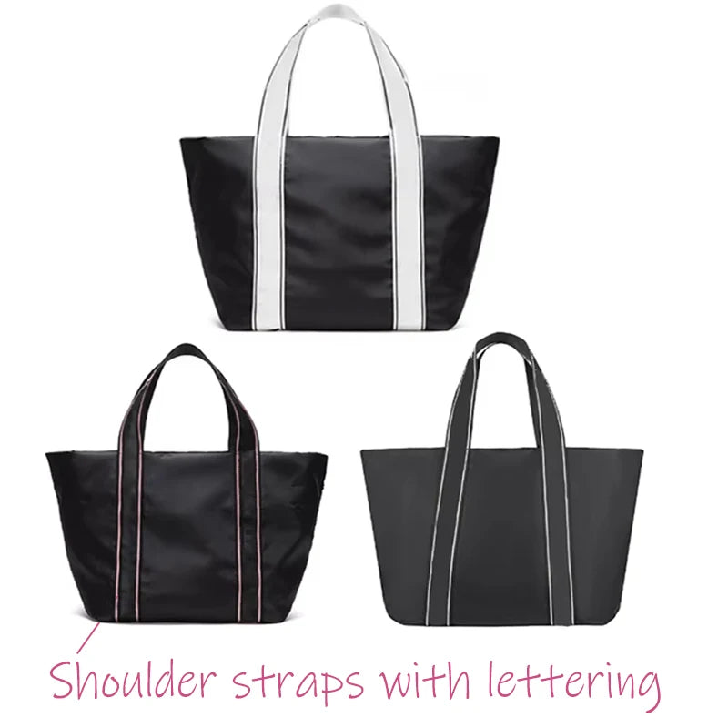 2024 Original Spanish logo, light luxury item, large capacity tote bag