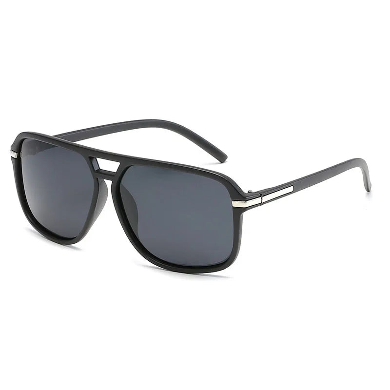 UVLAIK Rectangle Polarized Sunglasses Men