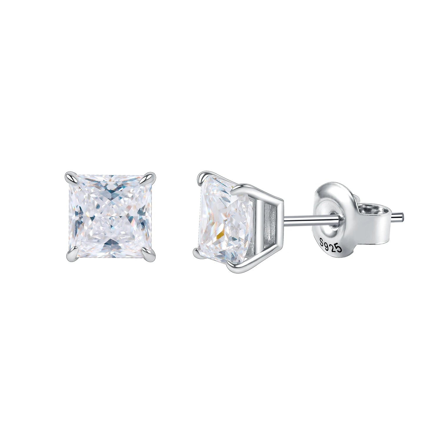 GEM'S BALLET 0.4 - 3.0CT D Color Classic Claw Prong Princess Cut