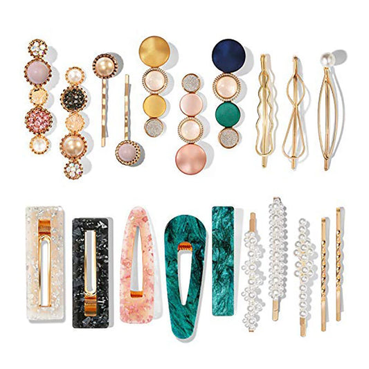 20pcs Fashion Hair Clips Set