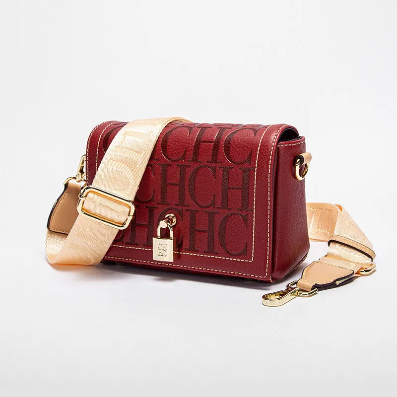 CH Fashion Design 2024 New Solid Colour Printed Head Bag