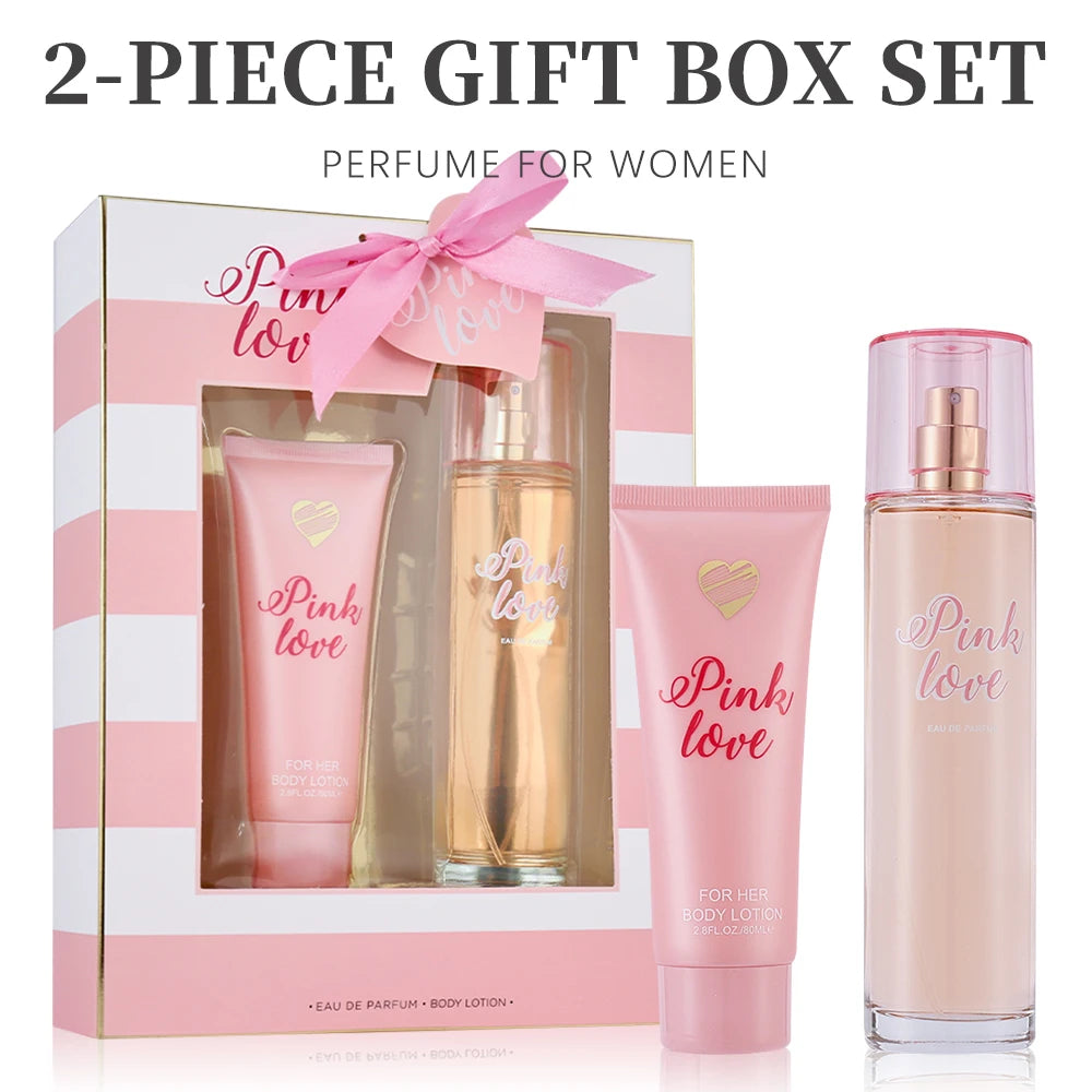 Women's Fragrance Sets 3.4fl.oz Eau de Parfum Spray EDP and 2.8fl.oz Body Lotion