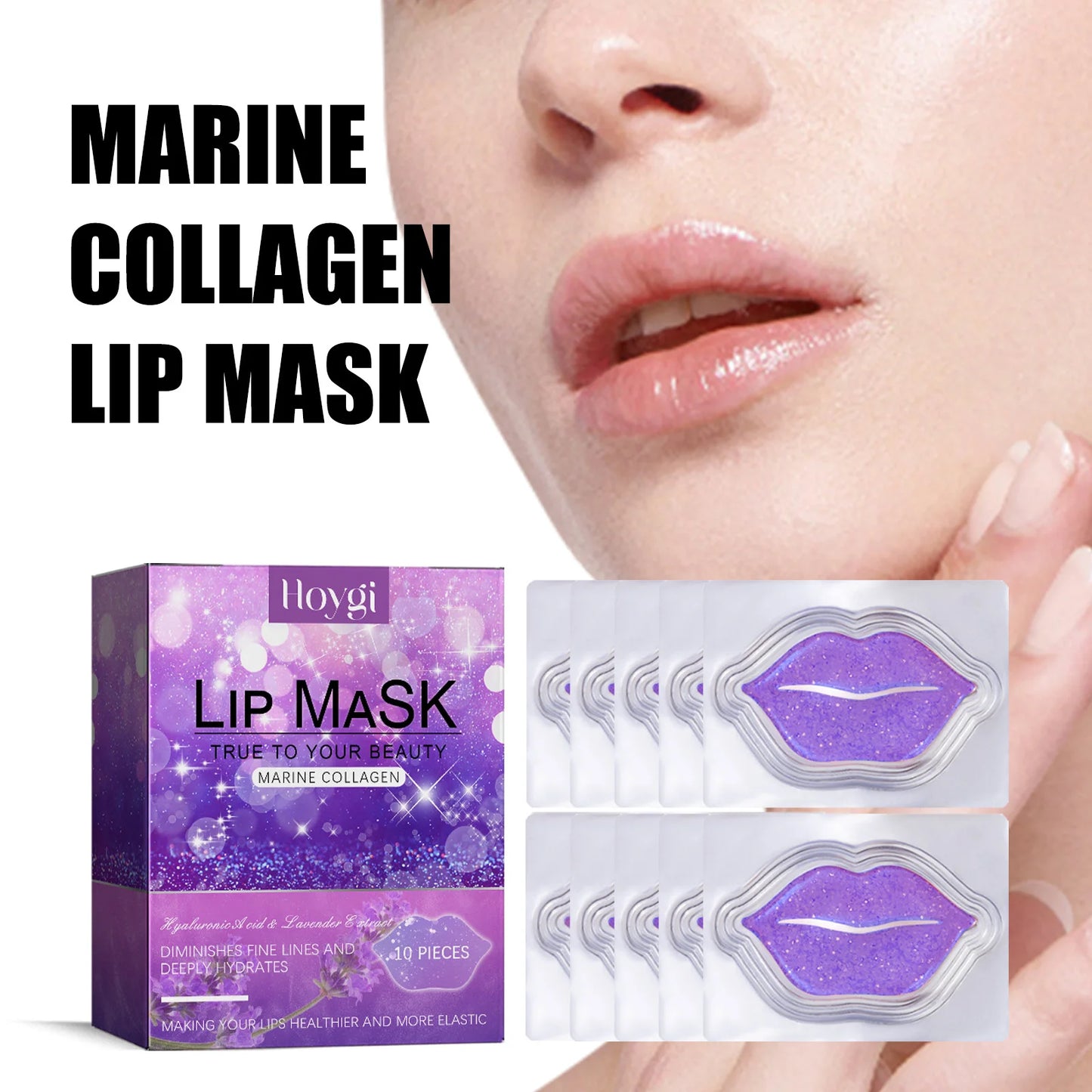 Plmping Lip Mask Restores Moisture Mask for Dry Lips