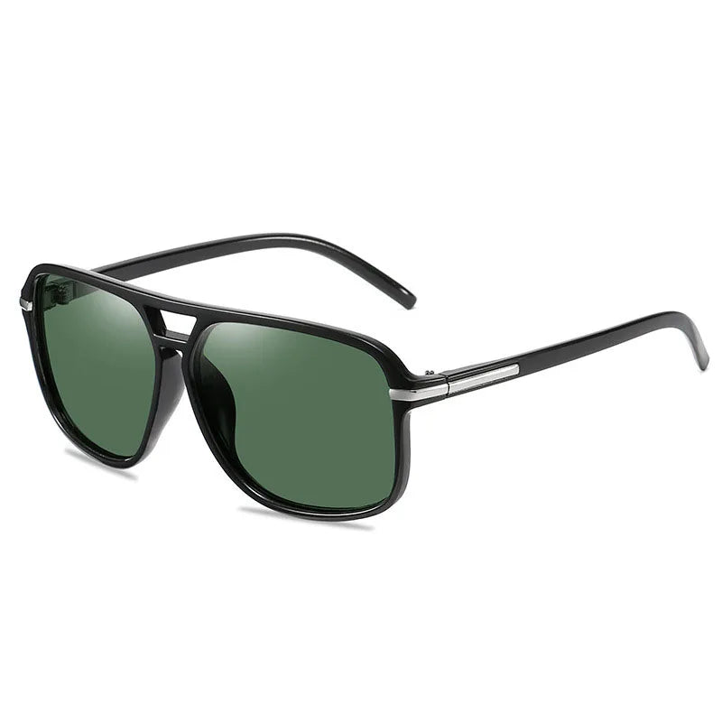 UVLAIK Rectangle Polarized Sunglasses Men