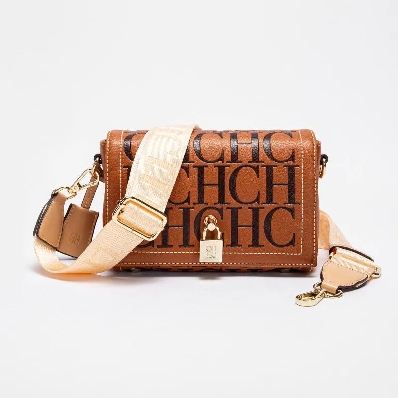 CH Fashion Design 2024 New Solid Colour Printed Head Bag